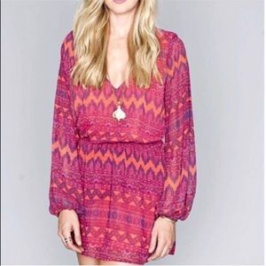 ThredUp Show Me Your Mumu Aztec Raajah Dress/ Swim Coverup